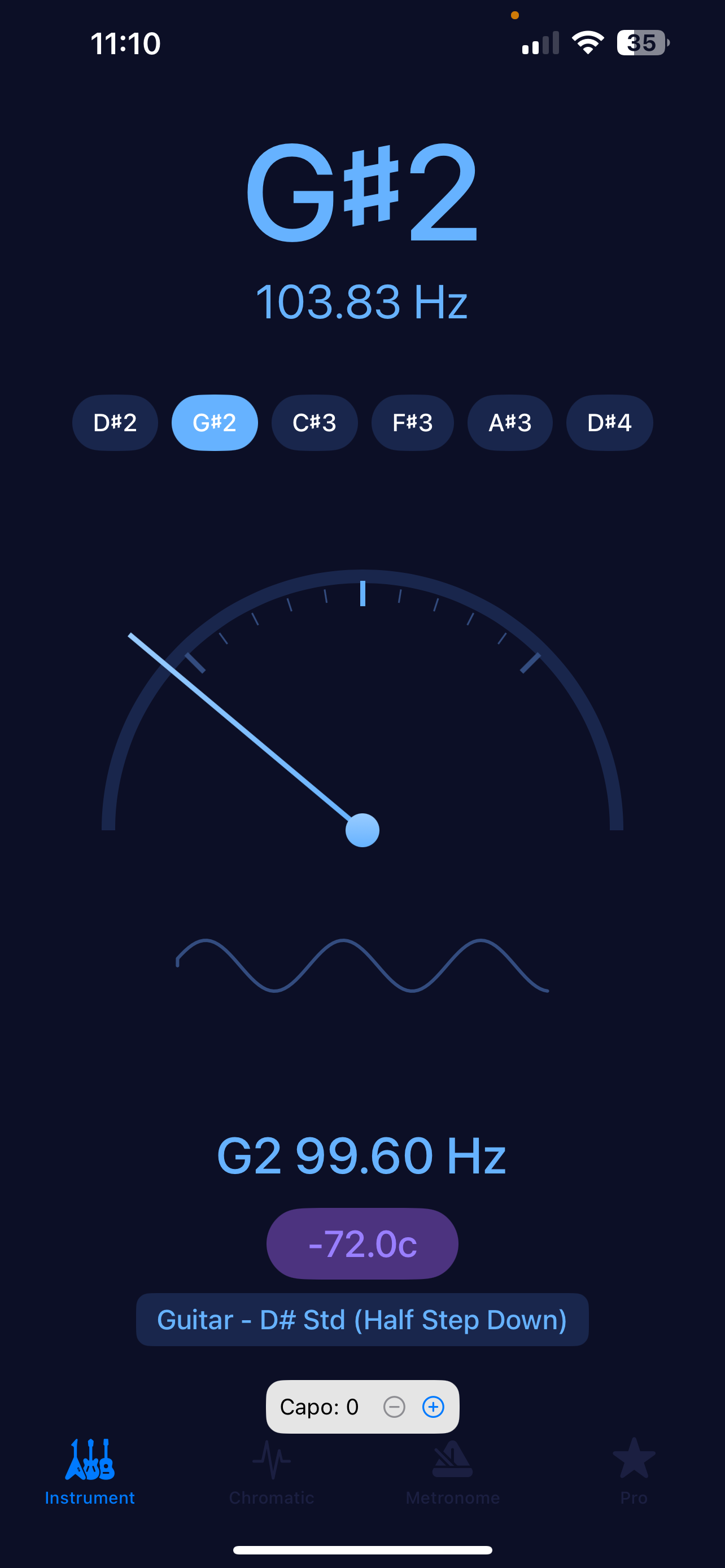 Instrument tuner